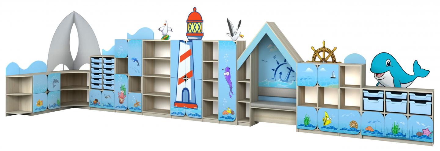 Стінка дитяча «Морські пригоди»